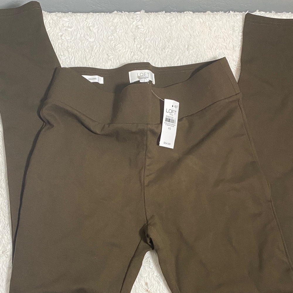 LOFT - Brown Leggings NWT